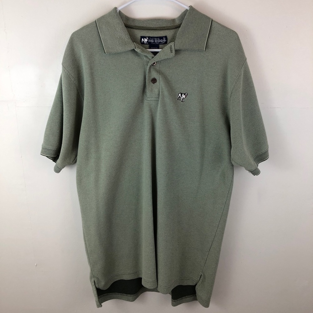 Vintage Big Dogs Collared Shirt L